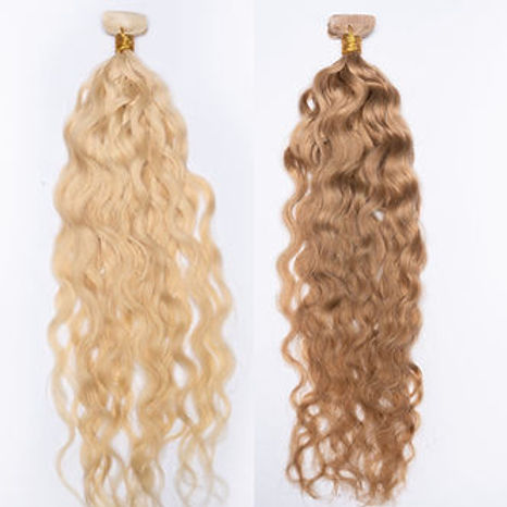 Tape In Extensions - WAVY Blonde